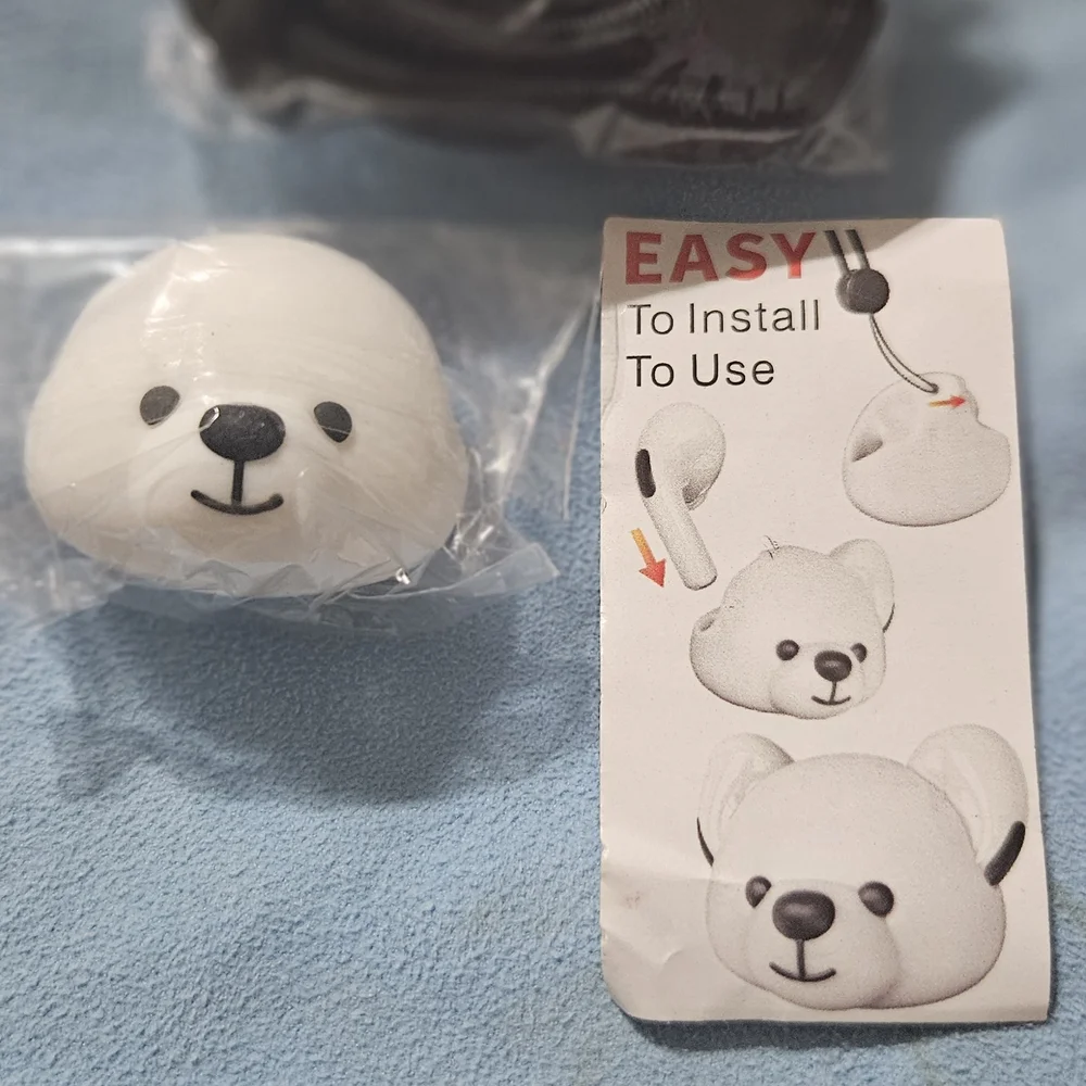 Wireless Earbuds with Charging Case - White